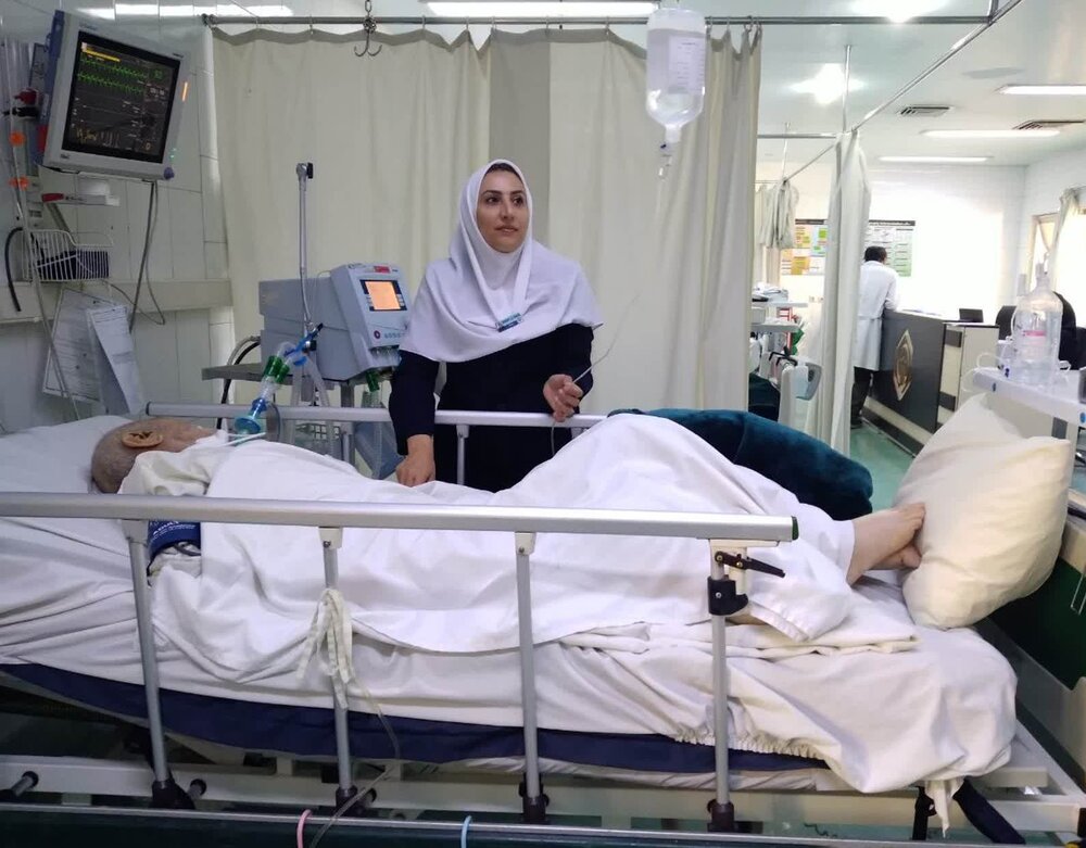 بهبودی بیماران مایه آرامش پرستاران