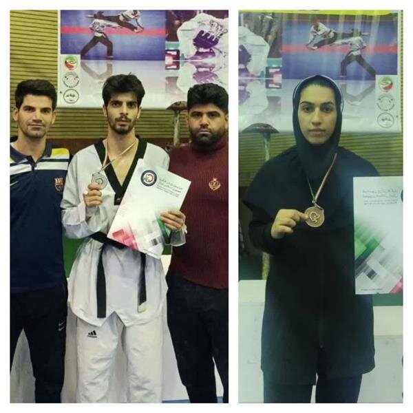 تکواندوکاران کارگر استان خوزستان بر سکوهای قهرمانی مسابقات کشوری