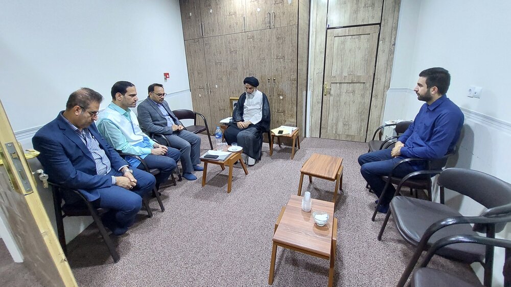 دیدار نمایندگان امور جهادی تامین‌اجتماعی خوزستان با امام جمعه اهواز 