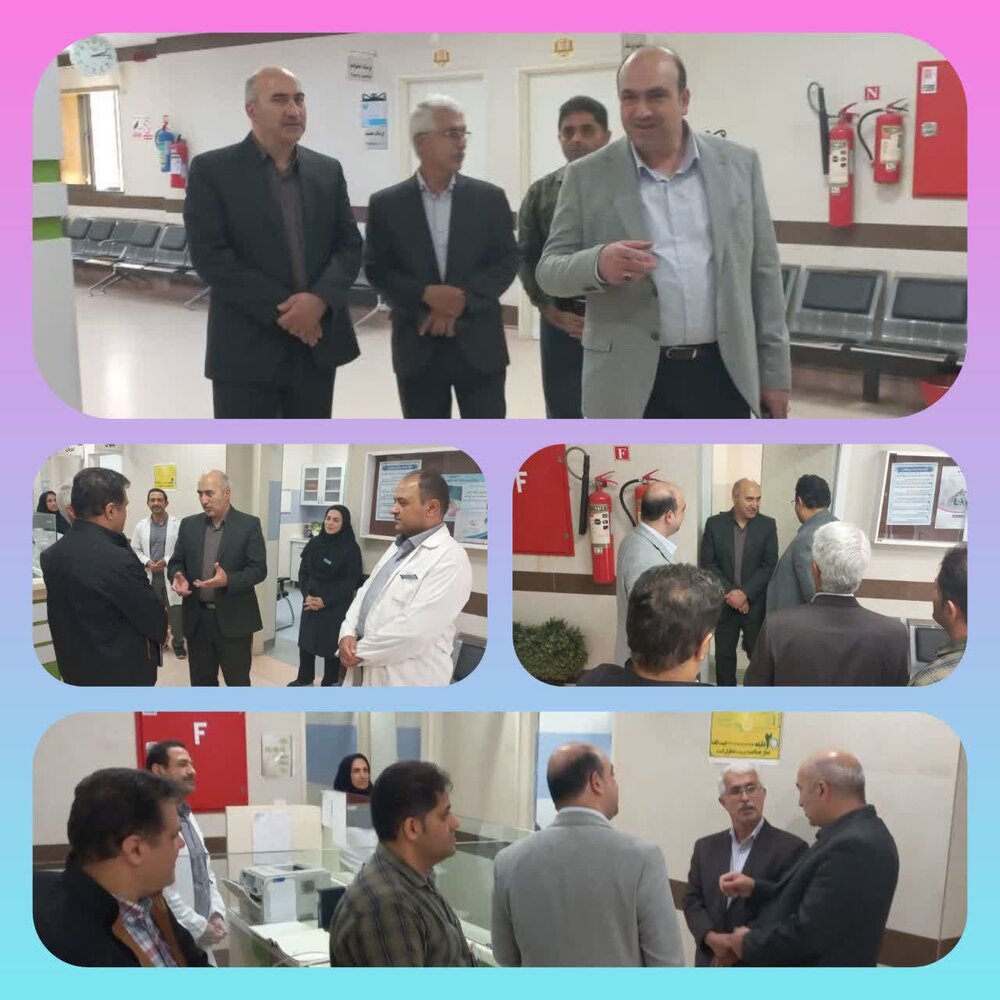 بازدید میدانی مدیر درمان تامین‌اجتماعی استان مازندران از درمانگاه شهید فخری زاده ساری
