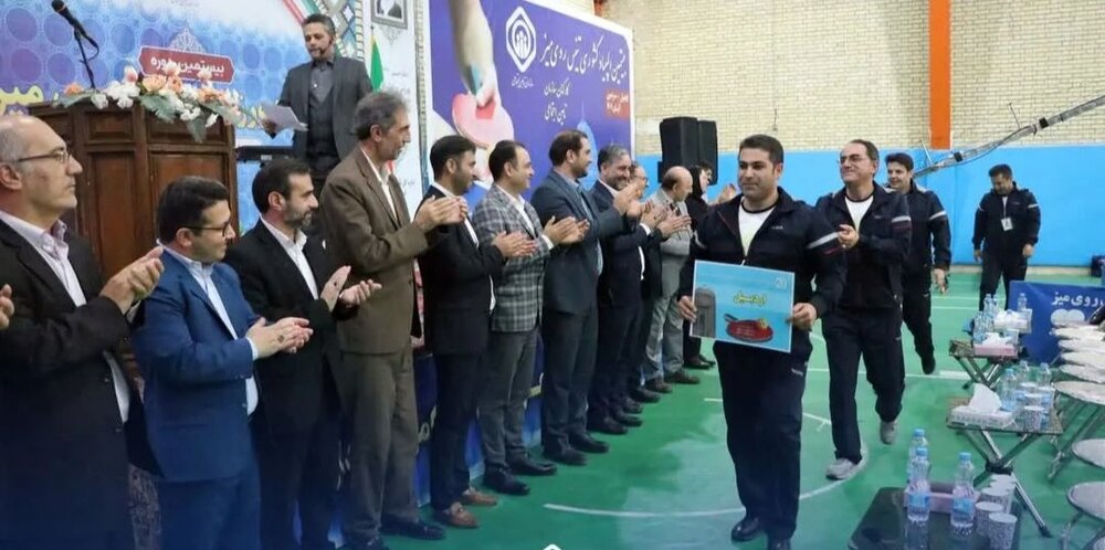 آغاز بیستمین دوره المپیاد ورزشی تنیس روی میز کارکنان سازمان تامین‌اجتماعی در اردبیل 