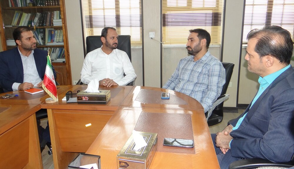 دیدار مدیر درمان تامین‌اجتماعی استان بوشهر با فرماندار دیلم 