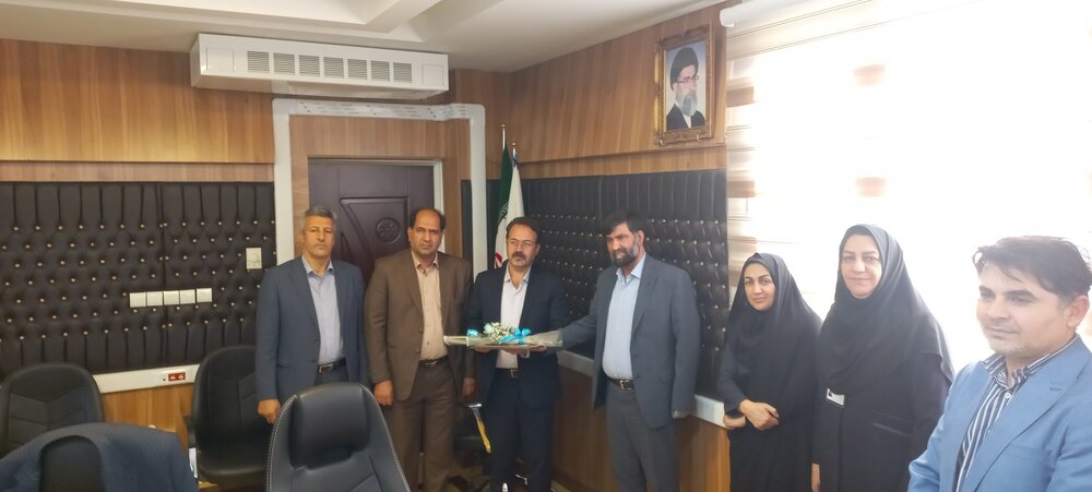 تقدیر مدیر درمان تامین‌اجتماعی همدان از همکاران واحد بهبود کیفیت بیمارستان غرضی ملایر