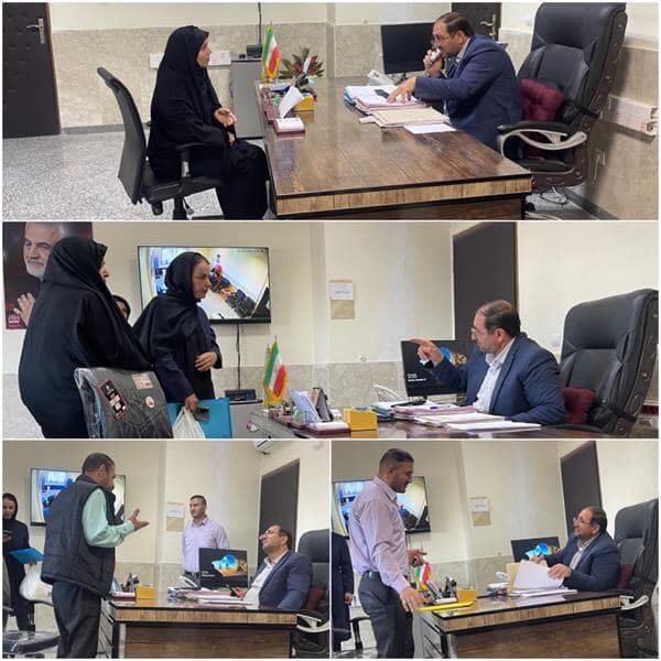 ملاقات چهره به چهره مدیرکل تعاون، کار و رفاه اجتماعی استان ایلام با مردم