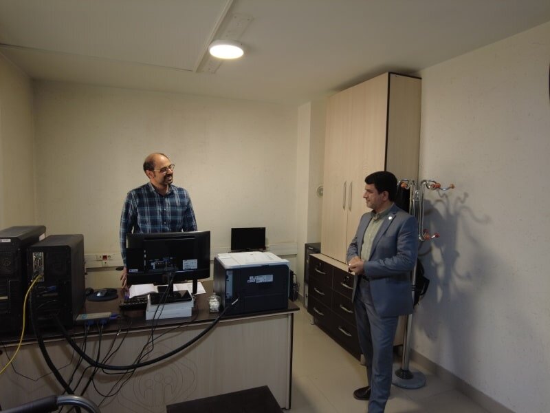 حضور مدیرکل تامین‌اجتماعی استان قزوین در شعبه و کارگزاری محمدیه