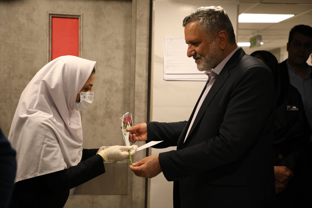 وزیر کار از بیمارستان شهید دکتر لواسانی بازدید کرد