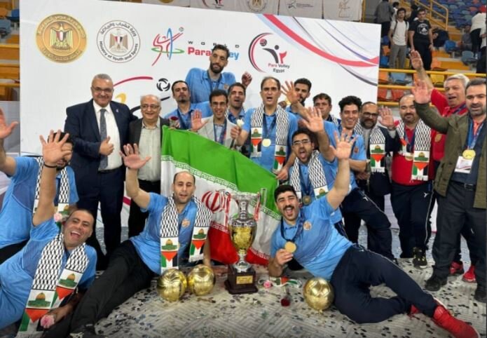 تیم والیبال نشسته مس شهربابک کرمان قهرمان جام باشگاه‌های جهان شد