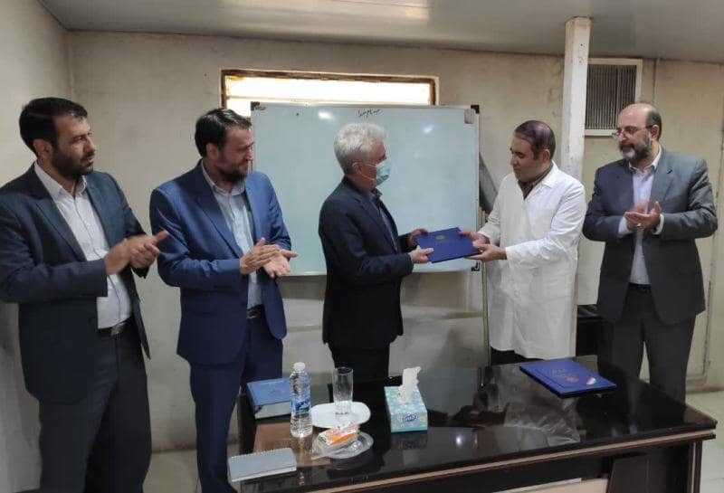 انتصاب سرپرست مرکز جراحی محدود و سرپایی شهید محمد حاجی‌زاده استان البرز