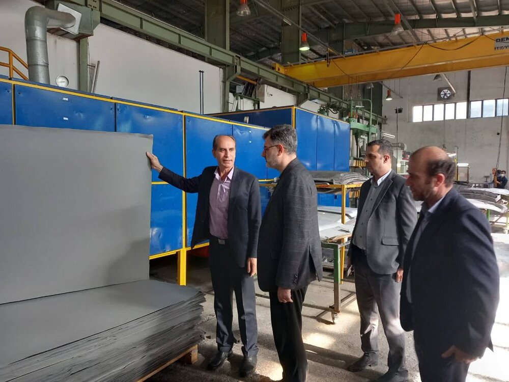 بازدید مدیرکل تعاون، کار و رفاه اجتماعی گیلان از شرکت شمال پلاستیک چابکسر