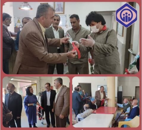 بازدید مدیرکل تامین‌اجتماعی استان مازندران از خانه سالمندان مهرآوران شمال