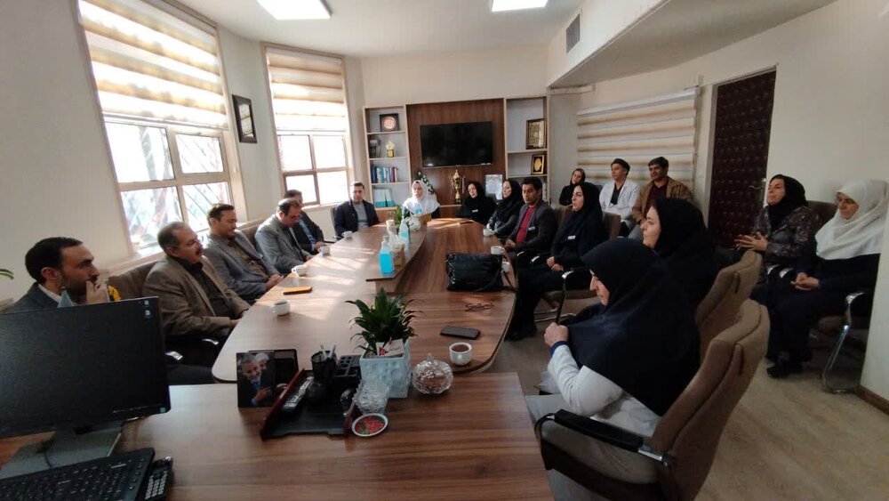 تودیع و معارفه رئیس بیمارستان شهید سلیمانی ابهر 