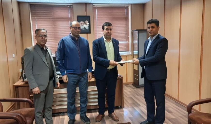 برگزاری آئین معارفه رئیس شعبه دو تامین‌اجتماعی اراک 