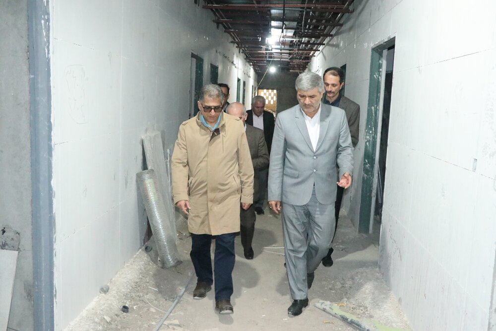 بازدید مدیرکل درمان مستقیم سازمان تامین‌اجتماعی از بخش‌های بستری بیمارستان سبلان اردبیل