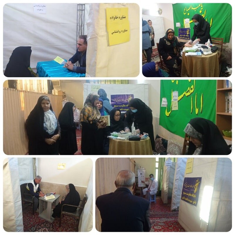 اجرای طرح ویزیت رایگان و غربالگری کانون الغدیر مدیریت درمان تامین‌اجتماعی استان مرکزی