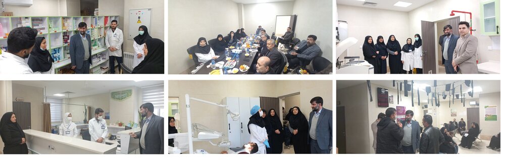 بازدید مدیر درمان تامین‌اجتماعی استان همدان از درمانگاه شهرستان بهار