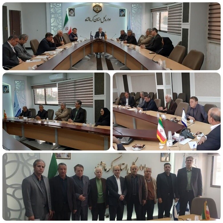 برگزاری نشست هم‌اندیشی اداره‌کل تامین‌اجتماعی کرمانشاه با کانون همکاران بازنشسته و مستمری‌بگیر 