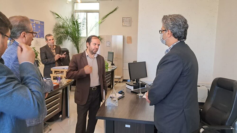 بازدید مدیرکل تامین‌اجتماعی استان خراسان شمالی از شعبه شهید نظام شیروان