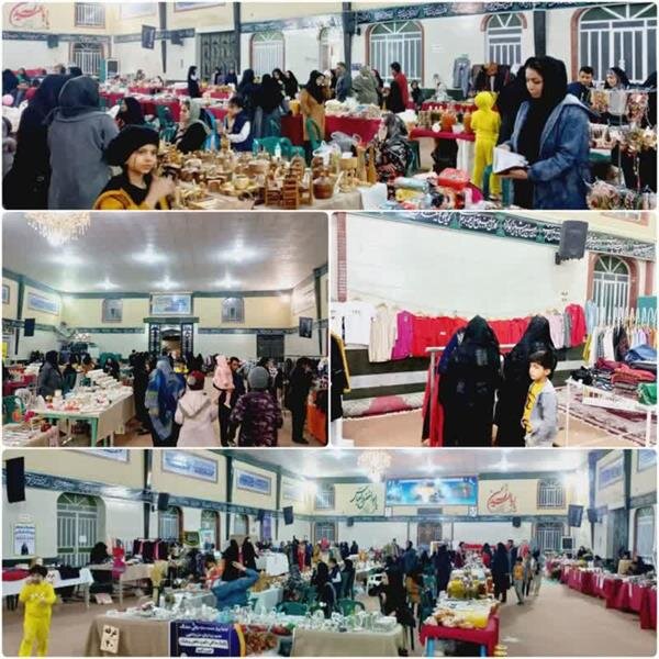 برپایی نمایشگاه مشاغل خرد و خانگی در محل بیت العباس شهرستان ابرکوه