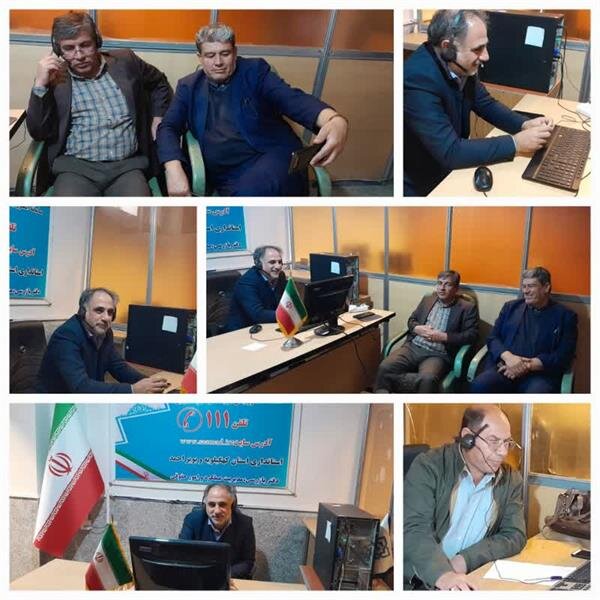 حضور مدیرکل تعاون کار و رفاه اجتماعی استان کهگیلویه بویراحمد در محل سامانه سامد