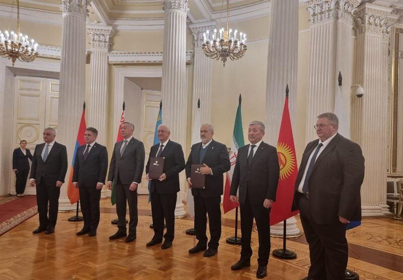 توافقنامه تجارت آزاد ایران و اتحادیه اوراسیا به امضا رسید