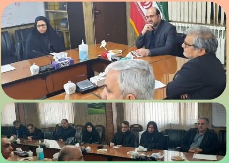 دیدار رئیس بیمارستان بوعلی‌سینا ساری با مدیر درمان تامین‌اجتماعی استان مازندران