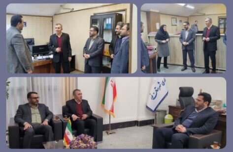 دیدار مدیرکل تامین‌اجتماعی مازندران با فرماندار نور 