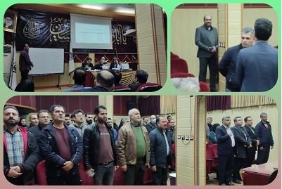 برگزاری مراسم انتخابات و معرفی نماینده ایثارگران مدیریت درمان تامین‌اجتماعی استان مازندران