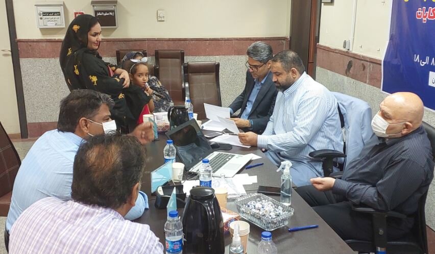 برپایی میز ارتباطات مردمی تامین‌اجتماعی هرمزگان 