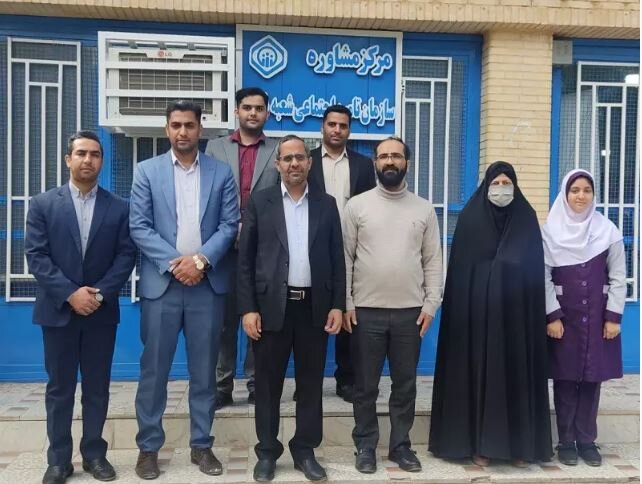 بازدید نظارتی مدیرکل تامین‌اجتماعی استان کرمان از شعبه فهرج