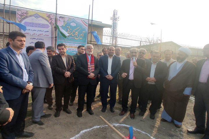 کلنگ‌زنی درمانگاه ملکی تامین‌اجتماعی در شهرستان رامیان