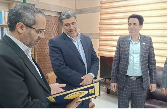 مراسم تودیع و معارفه سرپرست تامین اجتماعی شعبه جیرفت