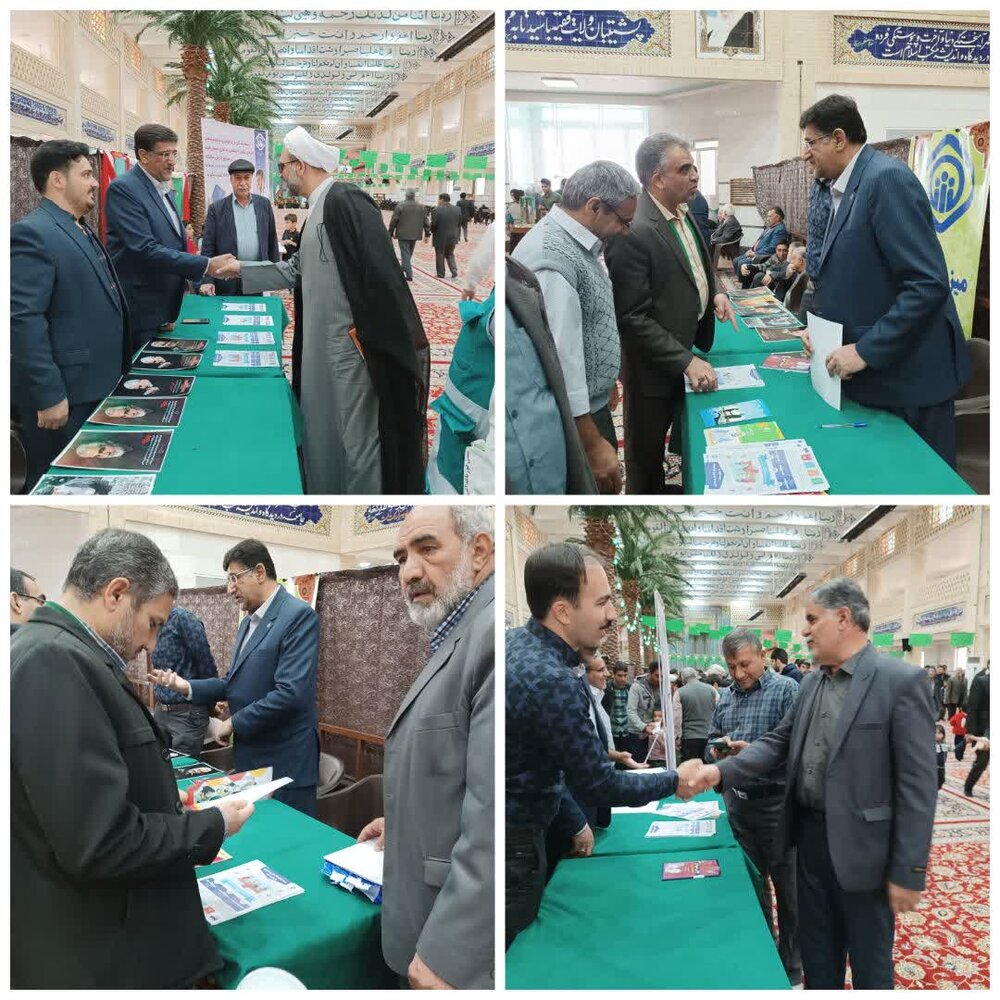 برپایی میز ارتباطات مردمی تامین اجتماعی در شهرستان مهریز