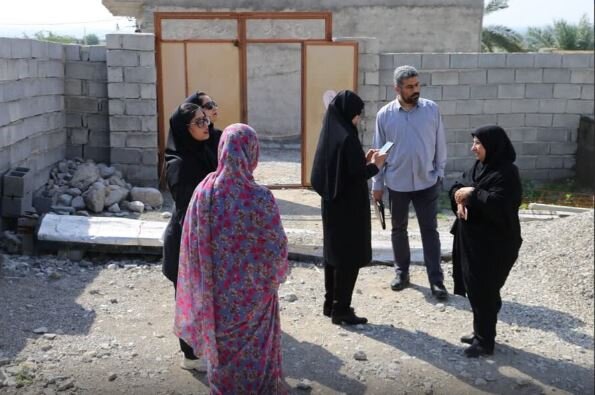 بازدید مدیرکل بهزیستی هرمزگان از آخرین وضعیت ساخت ۱۲ واحد مسکن روستایی ایتام 