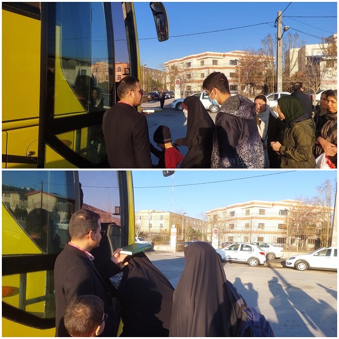 عزیمت کاروان راهیان نور مدیریت درمان تامین‌اجتماعی استان مرکزی به مناطق عملیاتی جنوب کشور