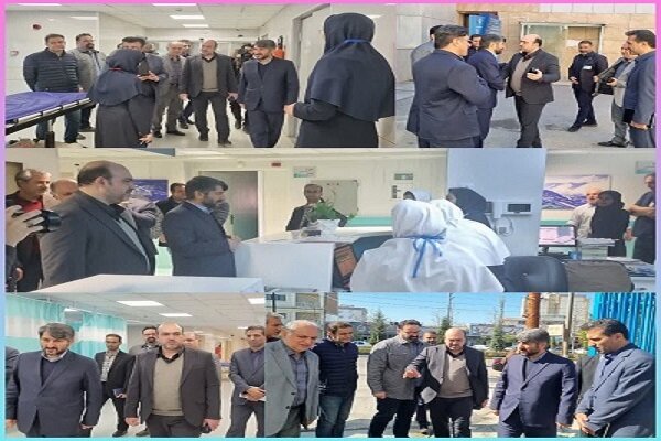 بازدید مدیر درمان تامین‌اجتماعی مازندران از پروژه ساخت اورژانس بیمارستان شفا بابلسر
