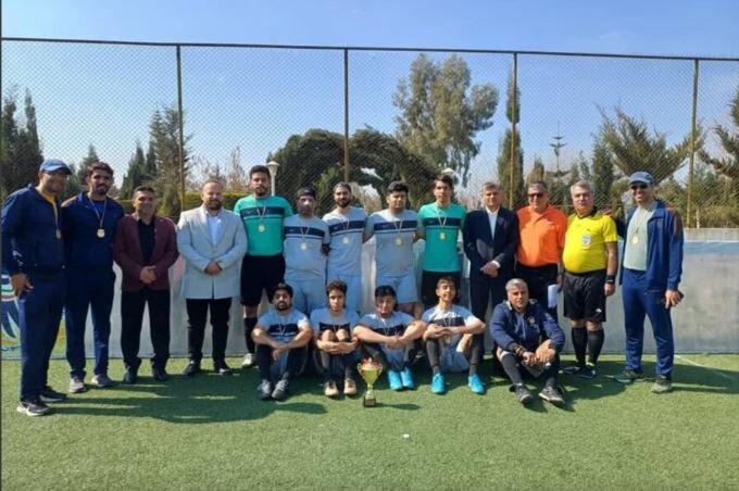 کرمان؛ قهرمان مسابقات فوتبال نابینایان و کم‌بینایان کشور