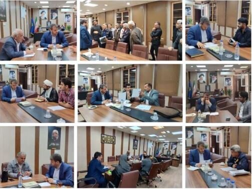 دیدار چهره به چهره مدیرکل تعاون، کار و رفاه اجتماعی استان خوزستان با مردم استان