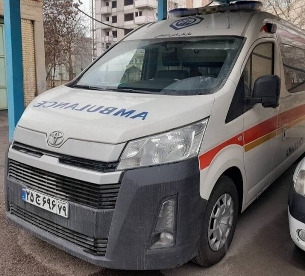 تحویل یکدستگاه آمبولانس مجهز، به مدیریت درمان تامین‌اجتماعی استان قزوین 
