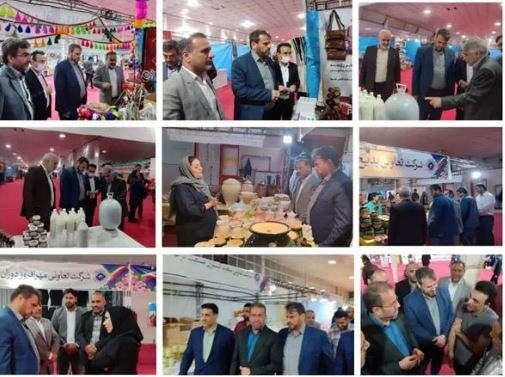 آغاز به کار نمایشگاه بهاره عرضه محصولات تعاونی در ماه رمضان و عید نوروز در اهواز