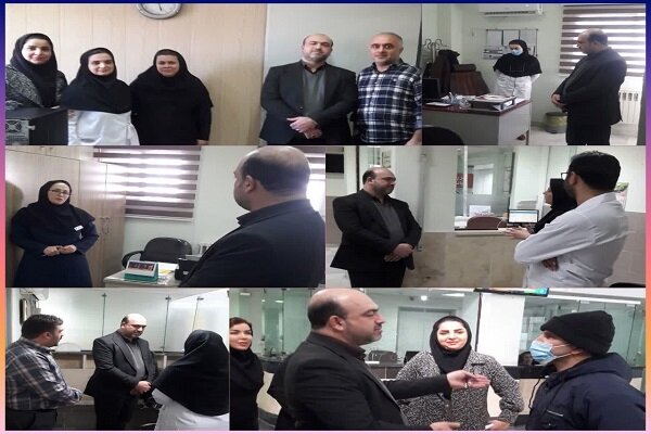 بازدید مدیر درمان تامین‌اجتماعی استان مازندران از درمانگاه نوشهر