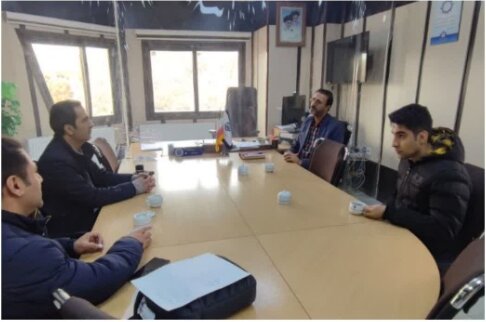 دیدار رئیس تامین‌اجتماعی شعبه سنقر و کلیایی با رئیس اداره تعاون، کار و رفاه اجتماعی  