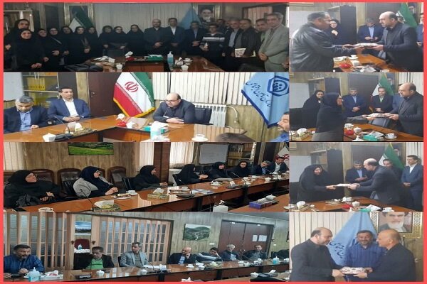 دیدار مدیر درمان تامین اجتماعی استان مازندران با خانواده معزز شهدا