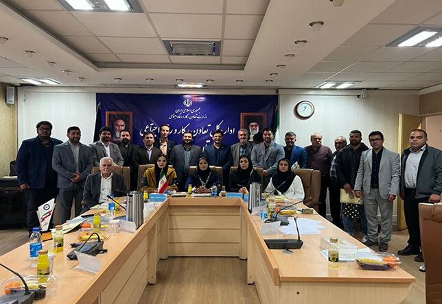 برگزاری مجمع عمومی سالیانه هیات ورزش کارگری استان البرز 