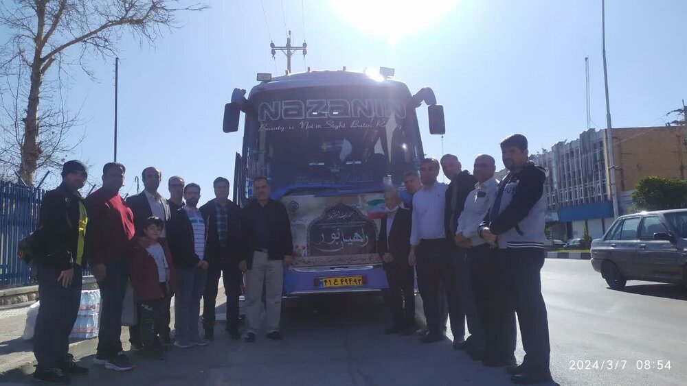 اعزام کاروان مدیریت درمان تامین اجتماعی فارس به اردوهای راهیان نور 