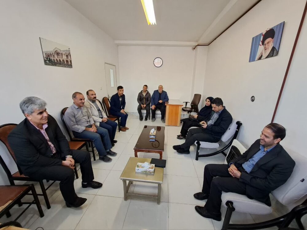 دیدار مدیرکل تامین‌اجتماعی خراسان شمالی با اعضای هیات مدیره کانون بازنشستگان بجنورد