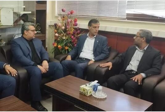 دیدار نوروزی مدیرکل تامین‌اجتماعی کرمان و مدیریت امور شعب بانک رفاه کارگران استان