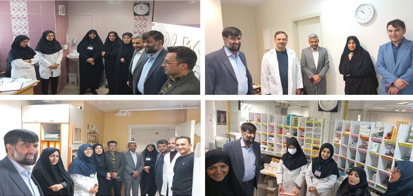 نظارت میدانی مدیر درمان تامین اجتماعی استان همدان بر ارائه خدمات در ایام نوروز