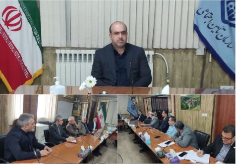 دیدار اعضای هیات مدیره کانون بازنشستگان همکار با مدیر درمان تامین اجتماعی استان مازندران