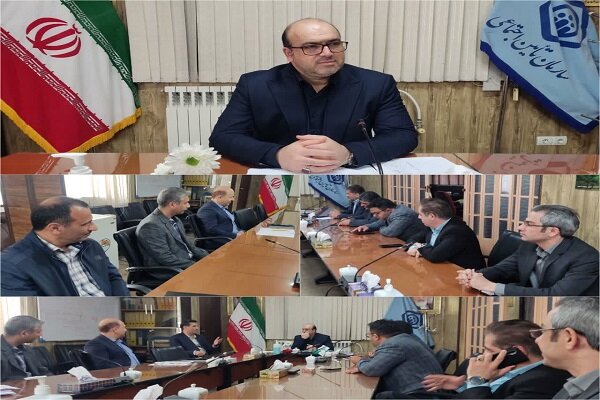 دیدار اعضای شورای شهر سوادکوه با مدیر درمان تامین اجتماعی استان مازندران