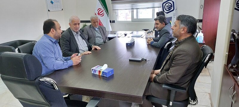 دیدار دبیراجرایی خانه کارگر و مدیر درمان تامین اجتماعی گیلان